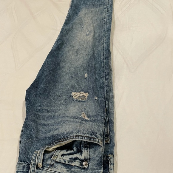 Denim & Supply Ralph Lauren Distressed Boyfriend Jeans | Size 2-4 - Picture 10 of 13